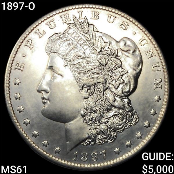 1897-O Morgan Silver Dollar UNCIRCULATED