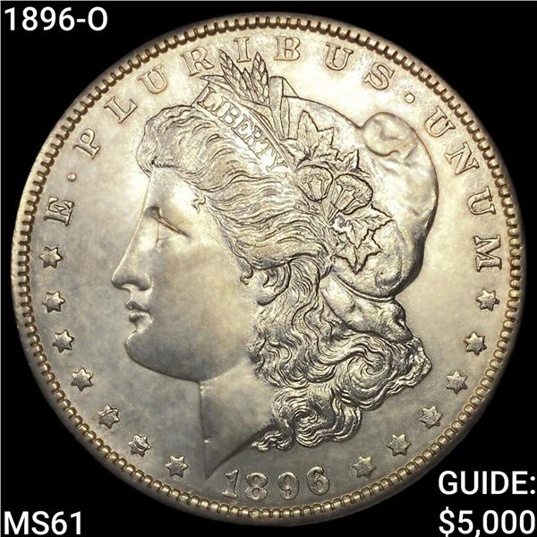 1896-O Morgan Silver Dollar UNCIRCULATED