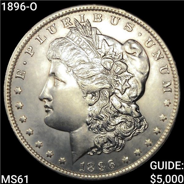 1896-O Morgan Silver Dollar UNCIRCULATED