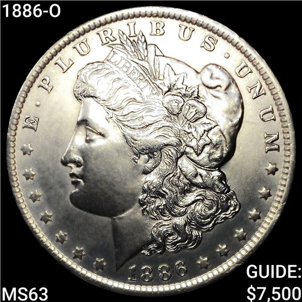 1886-O Morgan Silver Dollar CHOICE BU