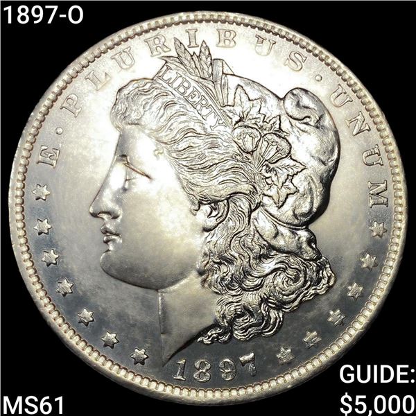 1897-O Morgan Silver Dollar UNCIRCULATED