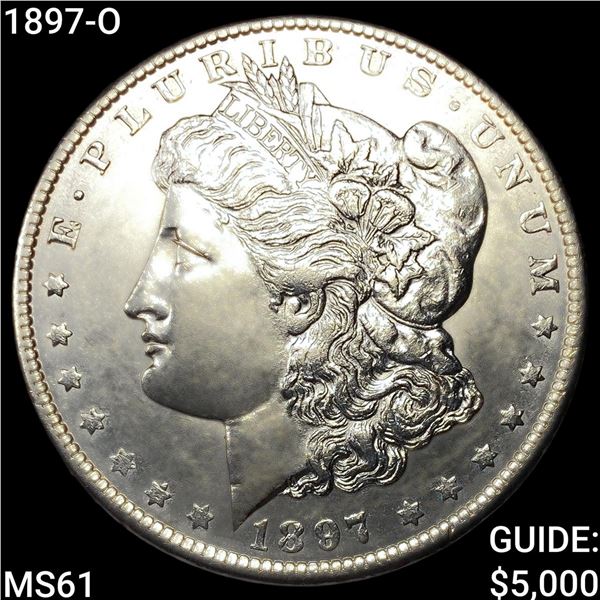 1897-O Morgan Silver Dollar UNCIRCULATED