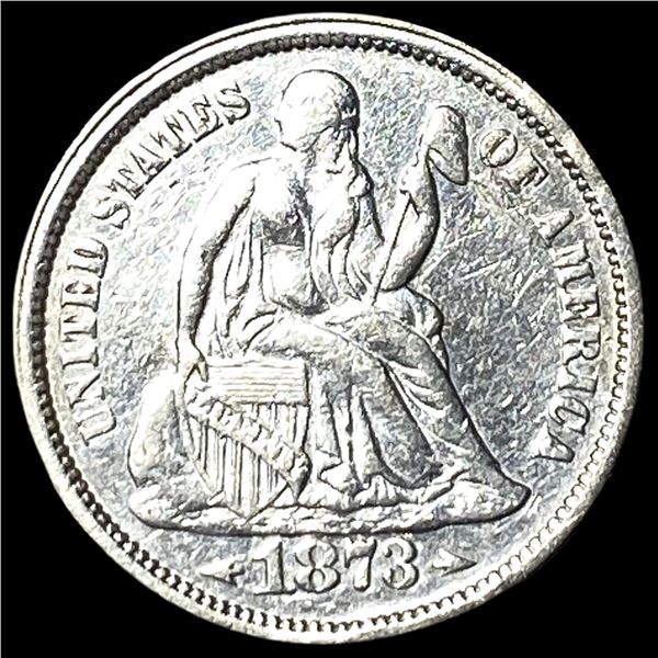 1873 Seated Liberty Dime UNCIRCULATED