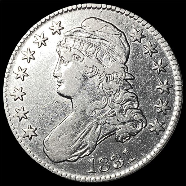 1831 Capped Bust Half Dollar CLOSELY  UNCIRCULATED