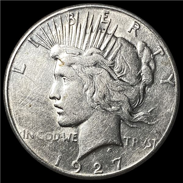 1927-S Silver Peace Dollar CLOSELY  UNCIRCULATED
