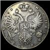 Image 2 : 1731 Russia Silver 1 Rouble KM 192.1 6059oz ASW