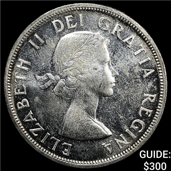 1955 Canada Silver Dollar