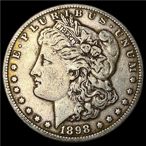 1898-S Silver Morgan Dollar NEARLY  UNCIRCULATED