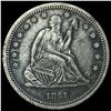 Image 1 : 1861 Seated Liberty Quarter CLOSELY  UNCIRCULATED