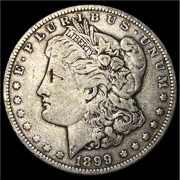 1899-O Micro O Morgan Silver Dollar ABOUT  UNCIRCULATED