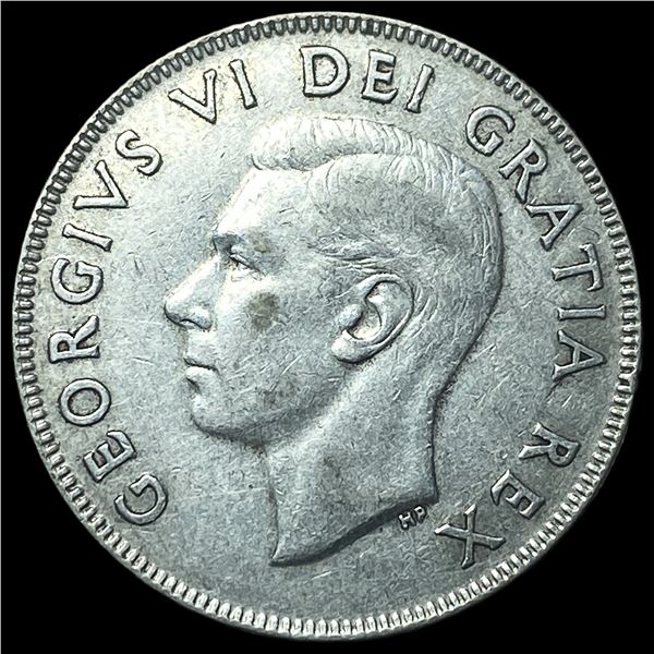 1951 Canada Silver 50 Cents HIGH GRADE