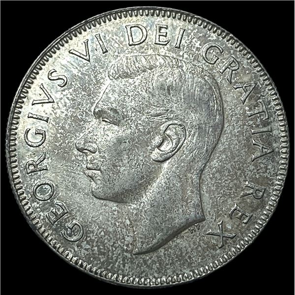 1950 Canada Silver 50 Cents HIGH GRADE