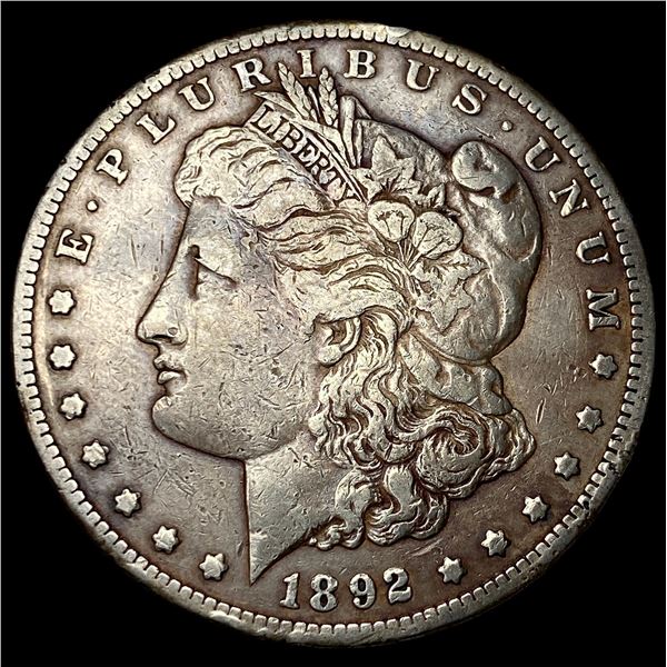 1892-CC Silver Morgan Dollar CLOSELY  UNCIRCULATED
