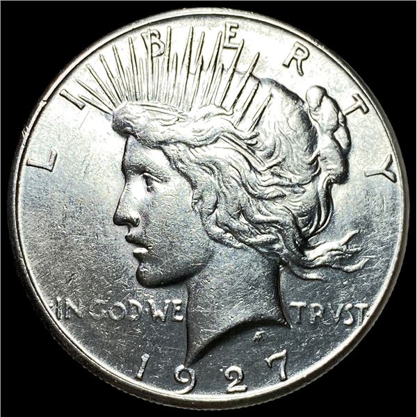 1927-S Silver Peace Dollar CLOSELY  UNCIRCULATED