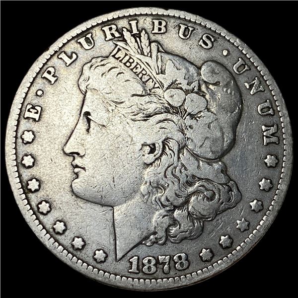 1878 Silver Morgan Dollar LIGHTLY CIRCULATED