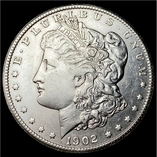 1902-S Silver Morgan Dollar CLOSELY  UNCIRCULATED