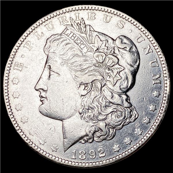 1892 Morgan Silver Dollar CHOICE AU