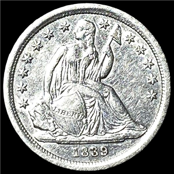 1839 Seated Liberty Dime UNCIRCULATED