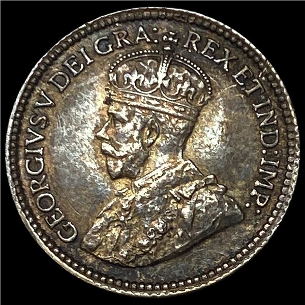 1912 Canada Silver 5 Cents UNCIRCULATED