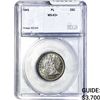 Image 1 : 1845 Seated Liberty Quarter SEGS MS63+
