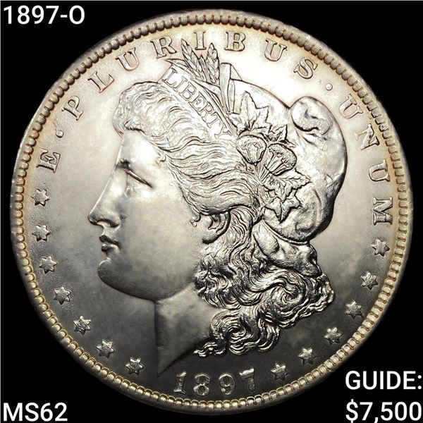1897-O Morgan Silver Dollar UNCIRCULATED