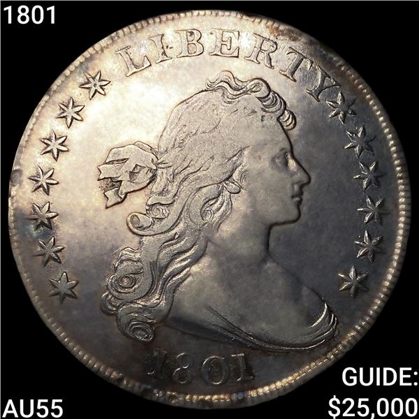1801 Draped Bust Dollar HIGH GRADE