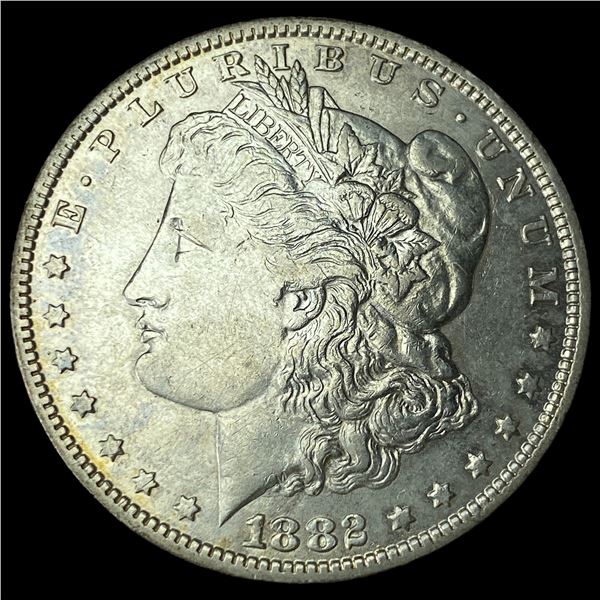 1882-O Silver Morgan Dollar NEARLY  UNCIRCULATED