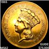 Image 1 : 1865 $3 Gold Piece UNCIRCULATED
