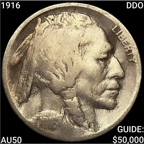 1916 DDO Buffalo Nickel CLOSELY UNCIRCULATED