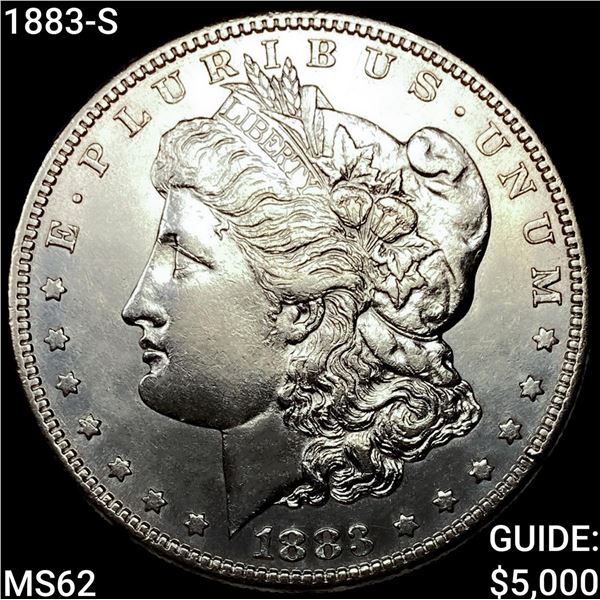 1883-S Morgan Silver Dollar UNCIRCULATED