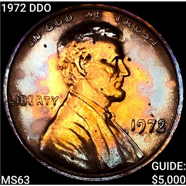 1972 DDO Lincoln Memorial Cent CHOICE BU