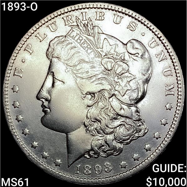 1893-O Morgan Silver Dollar UNCIRCULATED