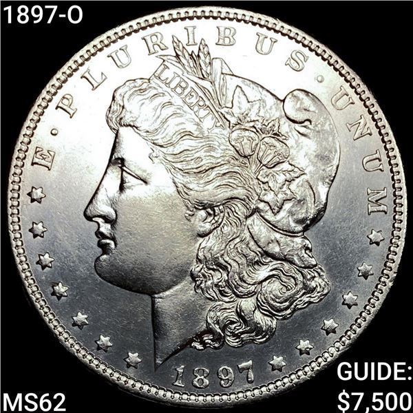 1897-O Morgan Silver Dollar UNCIRCULATED