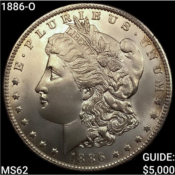 1886-O Morgan Silver Dollar UNCIRCULATED