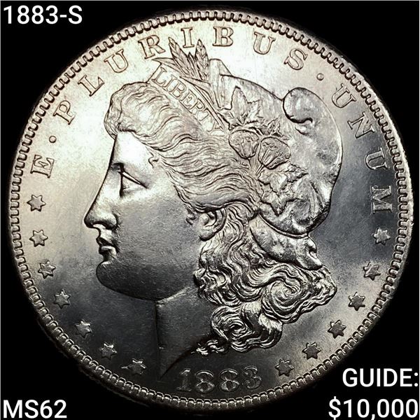 1883-S Morgan Silver Dollar UNCIRCULATED