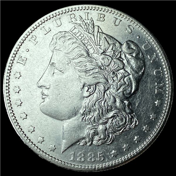 1885-S Silver Morgan Dollar CHOICE AU