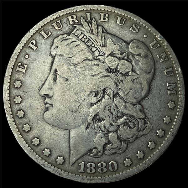 1880-O Silver Morgan Dollar NEARLY  UNCIRCULATED