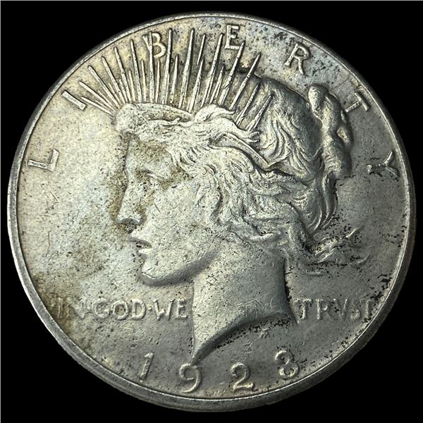 1923-S Silver Peace Dollar CLOSELY  UNCIRCULATED