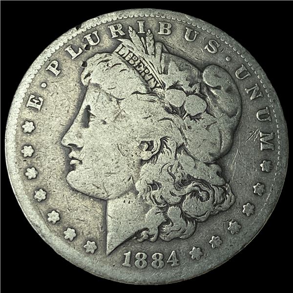 1884-S Morgan Silver Dollar NICELY CIRCULATED