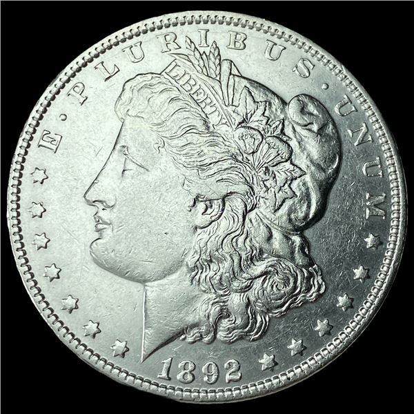 1892 Morgan Silver Dollar CHOICE AU