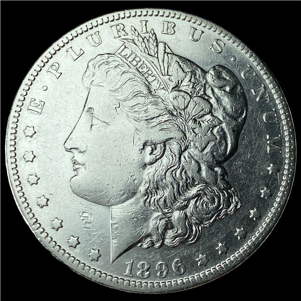 1896-S Silver Morgan Dollar CHOICE AU