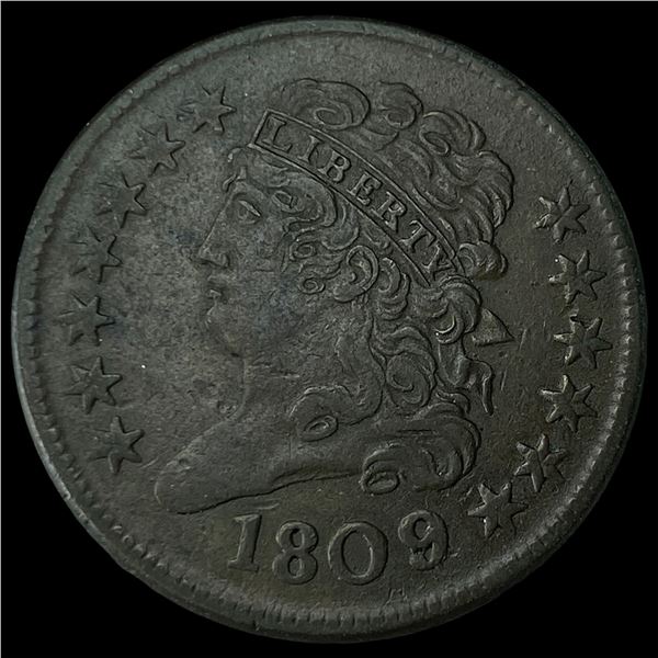 1809 Classic Head Half Cent CHOICE BU