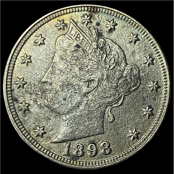1898 Liberty Head Nickel CLOSELY UNCIRCULATED