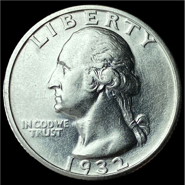 1932-S Silver Washington Quarter UNCIRCULATED