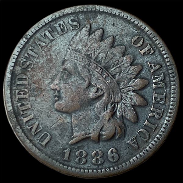 1886 Indian Head Cent NEARLY UNCIRCULATED