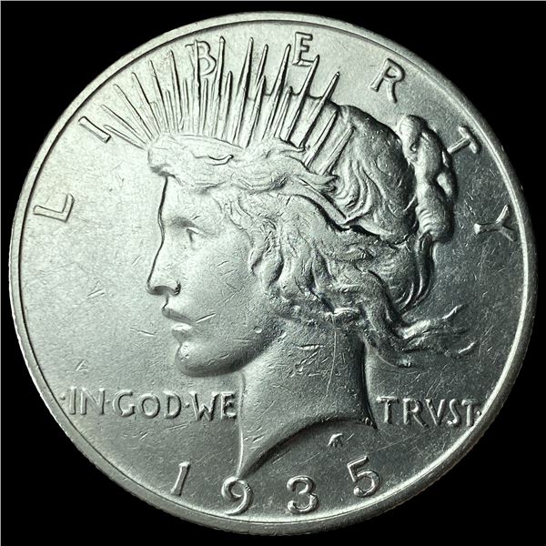 1935-S Peace Silver Dollar CLOSELY UNCIRCULATED