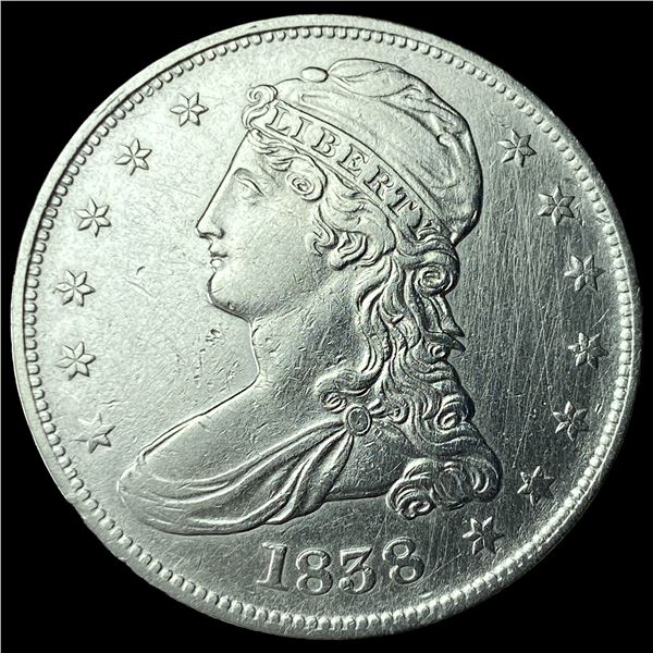 1838 Silver Capped Bust Half Dollar UNCIRCULATED