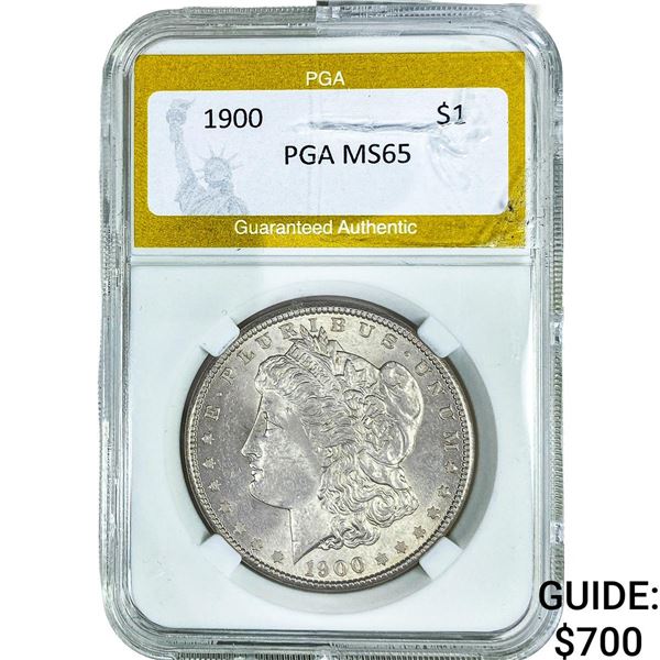 1900 Mercury Silver Dollar PGA MS65