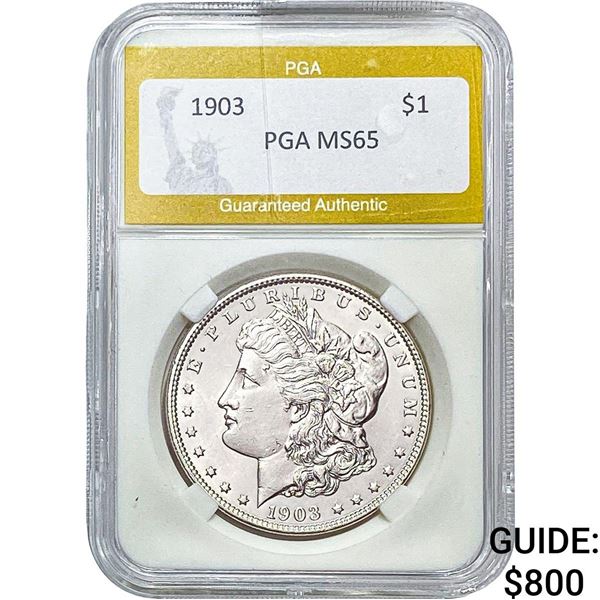 1903 Morgan Silver Dollar PGA MS65