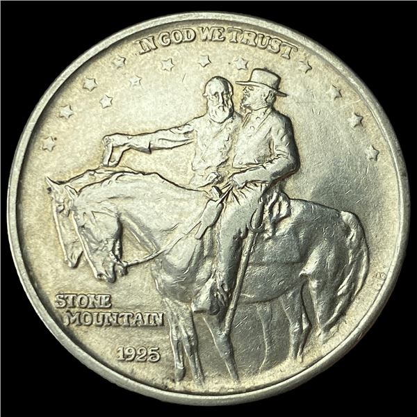 1925 Stone Mountain Silver Half Dollar  UNCIRCULATED